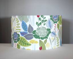 Scandi Meadow Flower Lampshade, Handmade For Ceiling Or Lamp Base, 20cm To 45cm Diameters