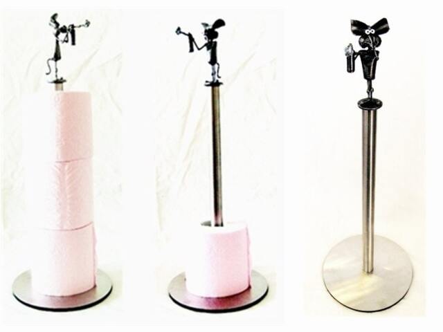 Mouse With Deodorant Spray Multiple Toilet Roll Holder - image 1