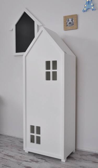 Premium Wooden White Bookshelf 140??40??30 cm - Handcrafted Kids Furniture, Solid Wood Playroom Storage, Luxury Child's Room Decor - image 1