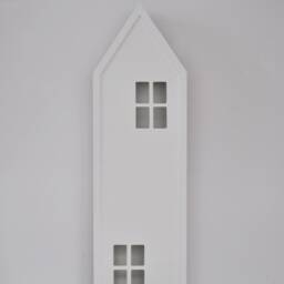 Premium Wooden White Bookshelf 140??40??30 cm - Handcrafted Kids Furniture, Solid Wood Playroom Storage, Luxury Child's Room Decor - thumbnail 3