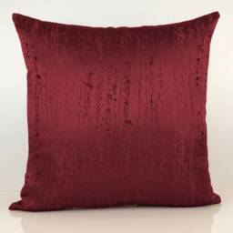 Burgundy-Wine & Beige Sand Color Block Decorative Throw Pillow Covers, Cushion Cover, Accent Pillows, Embroidery Cover, Geometric Pattern - thumbnail 3