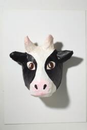 Baltazar, Paper Mache Bear Head - thumbnail 1