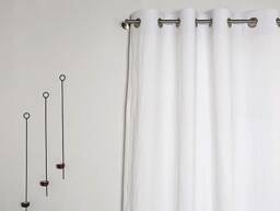 Extra Large Linen Panels Lined With Blackout Lining-Linen Curtain-Linen Panel - Linen Drape Grommets. Available in Any Colors - thumbnail 1