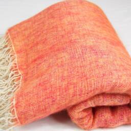 Handmade Yak Wool Blend Blanket Large Nepal Travel Wrap - thumbnail 4