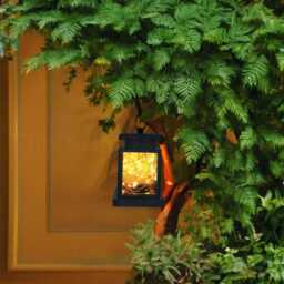 Solar Lanterns Warm Led Outdoor Garden Lights - Set Of 2 - thumbnail 2