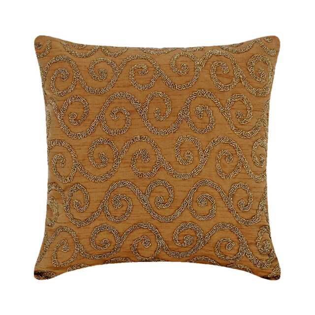 "Decorative Gold European Pillow 24""x24""/26""x26" - image 1