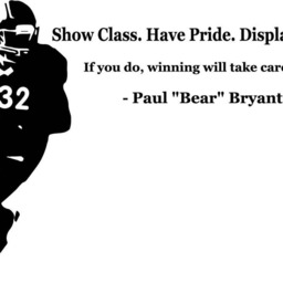 Paul Bear Bryant Quote Wall Decal Vinyl Sticker Football Player Home Sport Interior Removable Art Decor - 15Qts - thumbnail 2