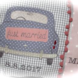 Name Pillow For Wedding, Wedding Gift Personalized, With Name, Name Pillow, Anniversary - thumbnail 2