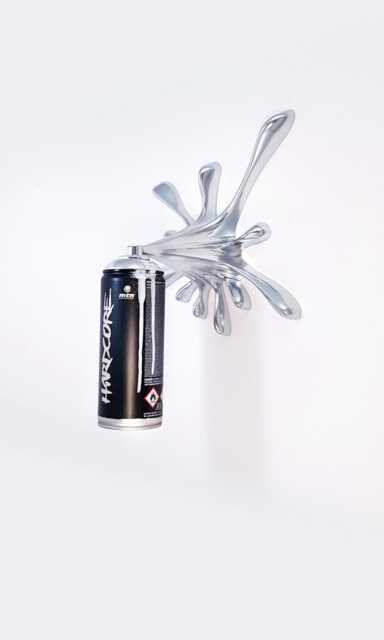 Hardcore Graffiti Spray Can Sculpture - Handmade Street Art Wall Decor By 2Fast Urban Loft Pop - image 1