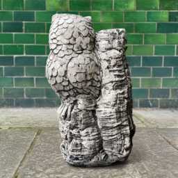Unique Owl Statue Concrete Bird Figurine Stone Sculpture Cement Garden Decoration Owl Lover Gift Handmade Ornament Yard Art - thumbnail 4