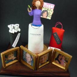 Daughter's Graduation Gift - Figurine Personalized Custom Made Clay Statue Gift For Wife, Daughter, Sister, Girlfriend - thumbnail 4