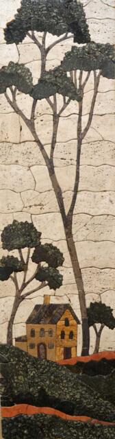 House in The Woods Stone Mosaic
