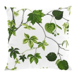 Cushion Cover Pillow Decorative - Scandinavian Cotton Fabric Green 45 cm X 18'' - thumbnail 1