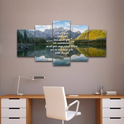 Proverbs 35-6 #48 Niv Trust in The Lord Bible Verse Canvas - Christian Scripture Religious Wall Art Home Decor Paintings - thumbnail 1