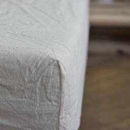 Linen Sheet Set in A Antique White Color Bedding Set Queen King 100% Linen/Sheet Set/ Shabby Chic Farmhouse - thumbnail 3
