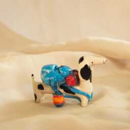 Ceramic Dachshund Lucky Dog Handcrafted Good Luck Charm - thumbnail 4