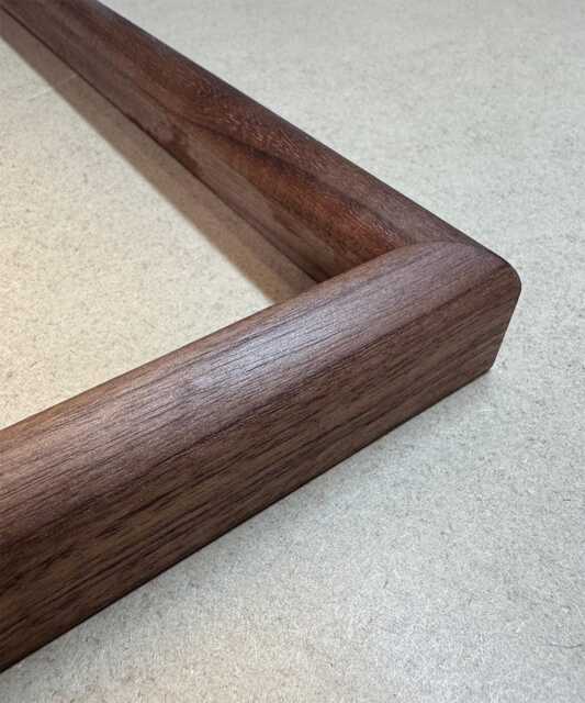 Walnut Hockey Stick Picture Frame - Made To Order - image 1