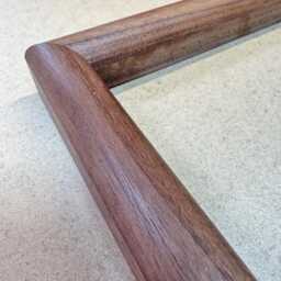 Walnut Hockey Stick Picture Frame - Made To Order - thumbnail 3