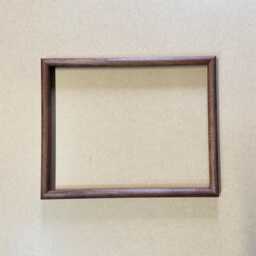 Walnut Hockey Stick Picture Frame - Made To Order - thumbnail 2