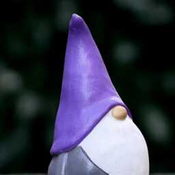 Fantasy Nordic Gnome Statue Concrete Figurine Outdoor Pixie Sculpture Garden Decoration Christmas Ornament Gnome Lover Gift - thumbnail 2