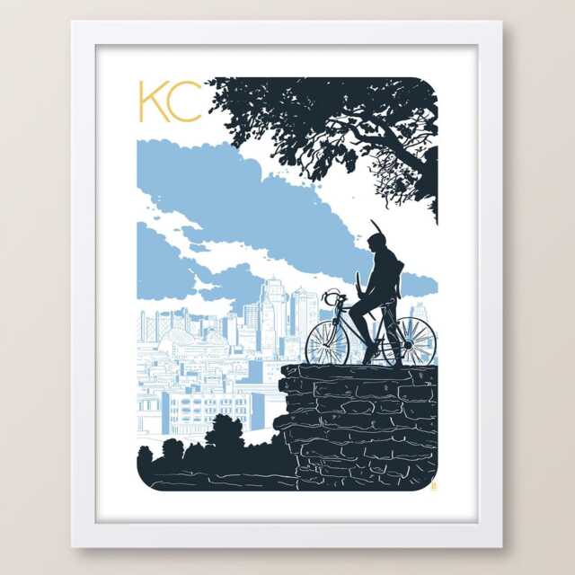 Kansas City Bike Scout Print - image 1