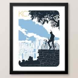 Kansas City Bike Scout Print - thumbnail 2