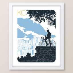 Kansas City Bike Scout Print - thumbnail 1