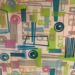 Pillow Case, Geometric Design, Fun, Pink - thumbnail 3