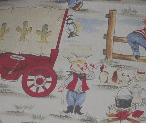 Madiebs Campfire Cowboy Toddler Sheet Set Or Crib - image 1