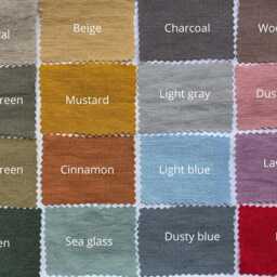 Handmade Linen Pillowcase Stone Washed European Flax, Envelope Closure - thumbnail 4