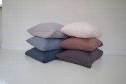Handmade Linen Pillowcase Stone Washed European Flax, Envelope Closure
