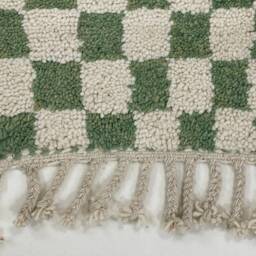 5x8 Vintage Atlas Wool Rug Handwoven Tribal Carpet - thumbnail 3