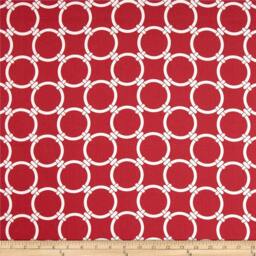 "Red Pillow Cover - Decorative Pillow - Cushion - Chain Link Cover.16"", 17"", 18"", 20"" 24"" 26" - thumbnail 1