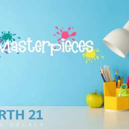 Children Wall Art - Art Decal Kids Gallery Masterpiece Child Artist Masterpieces - thumbnail 2