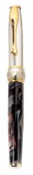 Pen Set Handmade in Sterling Silver Multi Color Resin Italian Pens - thumbnail 2