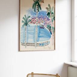 Raoul Dufy Poster, Nice, Fauvist Print, Expressionist Art, Fashionable Decor, Floral Wall Scenery & Nature, A1/A2/A2/A3 - thumbnail 2