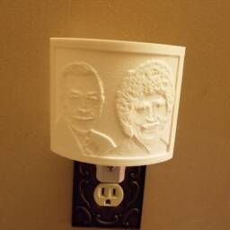 Custom Photo Lithophane Night Light - thumbnail 4
