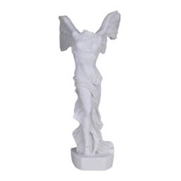 Nike Victory Of Samothrace Winged Goddess Cast Marble Greek Statue Sculpture 14.17Inches - 36 cm - thumbnail 2