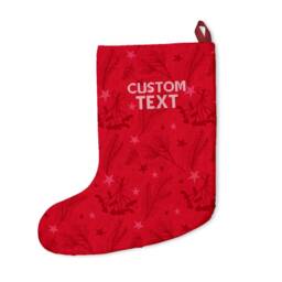 Custom Christmas Stockings - Customize With Your Photo - Logo Graphic Custom Text Quote - thumbnail 4