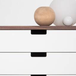 Heim - Sideboard, Credenza, Dresser, Commode Made Of Black Walnut Wood - thumbnail 4