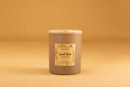 Soy Wax Candle - Sandalwood & Vanilla Hand-Poured Scented Jar - thumbnail 1