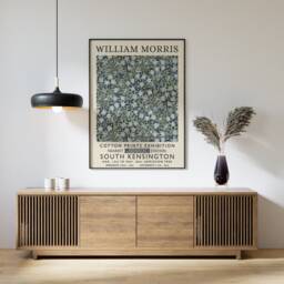 William Morris Poster, Exhibition Print, Vintage Wall Art, Floral A1/A2/A3/A4 - thumbnail 2