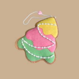 Christmas Felt Ornament, PDF Pattern, Tree Decoration, Tree, Ornament - thumbnail 2
