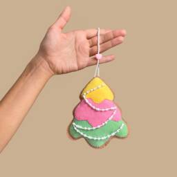 Christmas Felt Ornament, PDF Pattern, Tree Decoration, Tree, Ornament - thumbnail 1