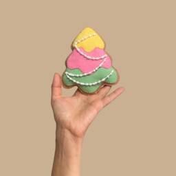 Christmas Felt Ornament, PDF Pattern, Tree Decoration, Tree, Ornament - thumbnail 3