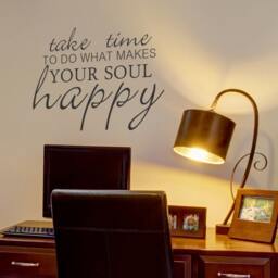 Sould Vinyl Wall Decal Inspirational Quotes Stickers For Bedroom Office - 112 - thumbnail 2
