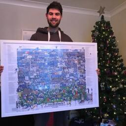 The History Of The Toffees in One Image - Mishmash Poster Print Perfect Gift For Everton Supporters - thumbnail 2