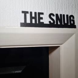 The Snug Door Topper, Shelf Decor, Wall Quirky Home Interior Gift, Door Decoration - thumbnail 2