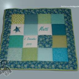 Crawling Blanket With Name, Baby Blanket, Crawling Name Matti Patchwork Personalized - thumbnail 2