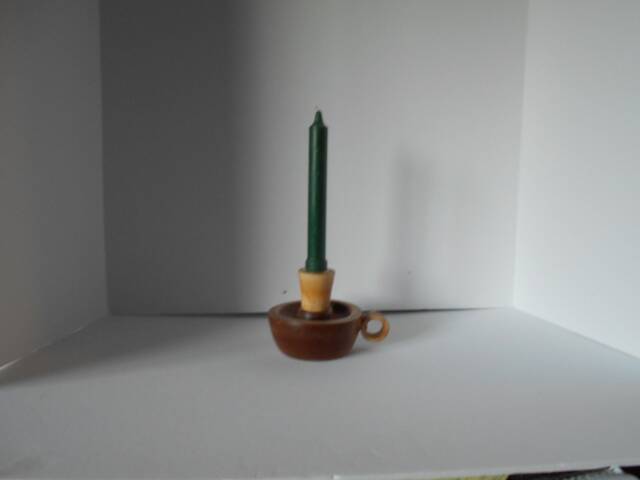 Wood Turned Candlestick